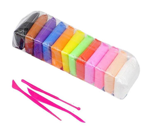 Colorful modeling clay